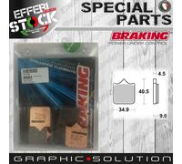 Kit Brake Pads Front Pad BRAKING Sintered 947CM55 BMW S 1000 R/RR