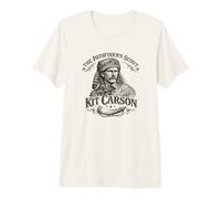 Kit Carson Pathfinder Scout Western Frontier Premium T-Shirt