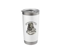 Kit Carson Pathfinder Scout Western Frontier Stainless Steel Insulated Tumbler
