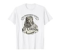 Kit Carson Pathfinder Scout Western Frontier T-Shirt