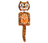 KIT CAT Klock Bengal Tiger - Exotic Pet Collection, Vintage Cat Klock with Moving Eyes and Tail - Battery Operated Wall Clock - Made in USA, Perfect for Home Décor, Unique Gift