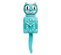 KIT CAT Klock Vibrant Blue Turquoise Lady