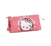 Kit Cerda Hello Kitty triple pencil Rose 22,5x2x1 cm
