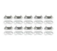 Kit Chain 10PCS Links Compatible with 325 058 Steel Chainsaw Joiners Part Tool Replacement New Stock Newest
