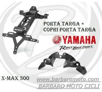 Kit Cover + Original Yamaha Xmax X-Max 125 2018 Sport License Plate Holder