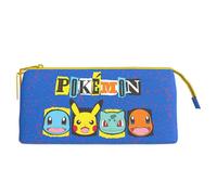 CYPBRANDS Pokemon Triple School Case, navy, Casual