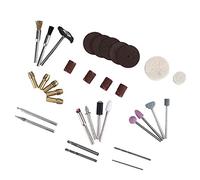 Kit de accesorios de herramientas rotativas eléctricas de 34 piezas para pulir, pulir y grabar con cabezal de pulido, rueda de Lana, cepillo de alambre para Metal, Madera, Jade,