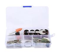 Kit de accesorios para amoladora eléctrica de 46 piezas, herramientas de pulido y Corte de aleación de Papel de lija para amoladoras manuales de aire eléctricas, Material de