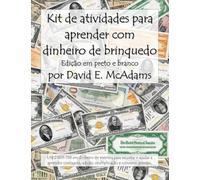 Kit de atividades para aprender com dinheiro de brinquedo: US$ 2.801.040 em dinheiro de mentira para recortar e ajudar a aprender contagem, adição, ... grandes. (Livros de Matemática Para Crianças)