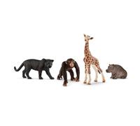 Kit de base Wild Life, Coffret schleich avec animaux de la savane, jouets pour enfants des 3 ans, schleich 72162 WILD LIFE