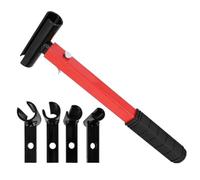 Kit de herramientas de ajuste de bisagra de puerta, Llave de ajuste de bisagra de Acero de Alto carbono - Kit Profesional con manejo ergonómico para USO reiterado