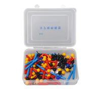 Kit de modelo de estructura molecular, modelo a escala de bola de química orgánica con caja de almacenamiento para enseñanza de laboratorio escolar, educación STEM, átomos de