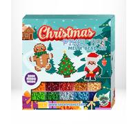 Kit de perles à repasser Splat Planet Christmas Design Pixel Art Pour Enfants