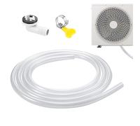 Kit de remplacement de tuyau de vidange pour climatiseur - Tuyau de remplacement pour climatiseur with collier de serrage et connecteur pour une évacuation étanche de l'eau | Flexible tube