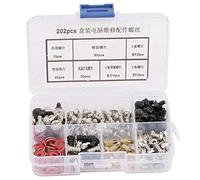 Kit de tornillos de disco duro de placa base, 202 piezas, accesorios de reparación de PC duraderos para mantenimiento y reparación de computadoras con caja de almacenamiento