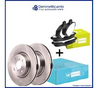 Kit discs + front pads Alfa Romeo 156 1.9 JTD - 2.4 JTD | 1997-> 2005