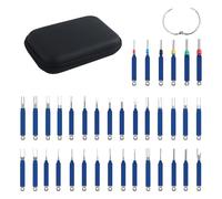 Kit D'outils Pour Terminaux Extraction - 36 Pieces Extracteur De Pins | Outil De Libération De Connecteurs De Câbles Auto & Électronique