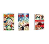 Kit Dr Stone Vol 27 + Dr Stone - Volume 25 + Dr Stone - 24