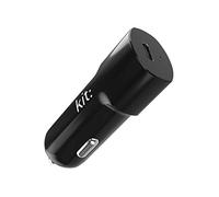 Kit Essentials USB Car Charger - USB-C Car Charge Adaptor - In-Car Tablet and Phone Charger with 3A/18W Output for reliable and Safe Charging of Smartphones and Tablets