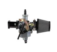 Kit Filter Choke For CG For CB 125 CB125 XL125S TRX250 TRX 250EX XR100 XR200 150cc PZ26 ATV Quad Dirt Bike Carburetor Aluminium Kit(Pz26 cable black)