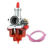 Kit Filter Choke For Lifan 125 For TMX155 CG150 CG200 PZ26 27 30MM Motorcycle Carburetor 125cc Dirt Bike Manu Auto ATV Hand Cable Choke(PZ30-Hand Choke-Red)