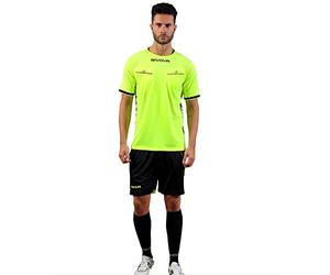 KIT Flag Giallo Fluo/Nero Tg. L