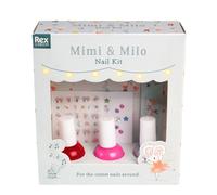 Kit for children's nails Rex London Mimi Et Milo Red 4,8x13,2x14,6 cm