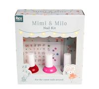 Kit for children's nails Rex London Mimi Et Milo Rouge 4,8x13,2x14,6 cm