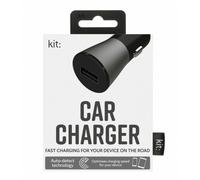 Kit Frais Car Charger 2,4A USB 12V 24V Charging Adapter for Phone Etc