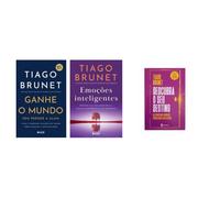 Kit Ganhe o mundo sem + Emoções inteligentes + Descubra O Seu Destino