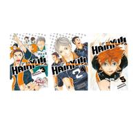 Kit Haikyu!! Vol 03 - Big + Haikyu!! Vol 04 - Big + Haikyu!! Vol 05 - Big