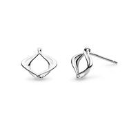 Kit Heath Alicia Petite Stud Earrings - Sterling Silver, Simple and Classic Design, Perfect for Everyday Wear or Adding Subtle Elegance to Your Look