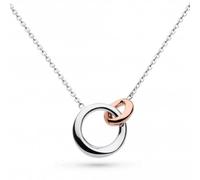 Kit Heath Bevel Cirque Link Blush Necklet 91886RRP - Classic Look | Acotis - Sterling Silver / Rhodium Plated / Rose Gold Plated