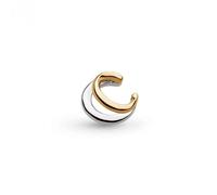 Kit Heath Bevel Cirque Link Golden Solo Ear Cuff 41886GRP - Signature - Sterling Silver / Rhodium Plated / 18ct Gold Plated