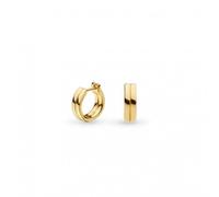 Kit Heath Bevel Unity Golden Huggie Hoop Earrings 61171GD - Signature