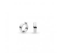 Kit Heath Bevel Unity Huggie Hoop Earrings 61171RP - Distinctive Detail |