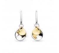 Kit Heath Blossom Enchanted Petal Golden Drop Earrings 60356GRP - Sterling Silver / Rhodium Plated / Gold Plated