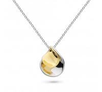 Kit Heath Blossom Enchanted Petal Golden Necklace 90356GRP - Classic Look - Sterling Silver / Rhodium Plated / Gold Plated