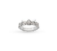Kit Heath Blossom Flyte Honey Bee Rhodium Plated Band Ring 20331RP - Size M - Sterling Silver / Rhodium Plated