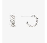 Kit Heath Blossom Flyte Honey Flower Rhodium Plated Chunky Semi - Sterling Silver / Rhodium Plated