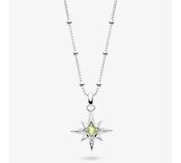 Kit Heath Céleste August Aurora Birthstone Peridot Rhodium - Sterling Silver / Rhodium Plated