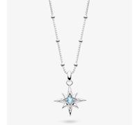Kit Heath Céleste March Aurora Birthstone Blue Topaz Necklace 90459BT