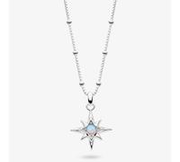 Kit Heath Céleste October Aurora Birthstone Opal Rhodium Plated - Sterling Silver / Rhodium Plated