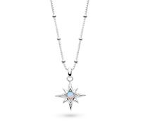 Kit Heath Céleste October Aurora Birthstone Opal Rhodium Plated - Sterling Silver / Rhodium Plated