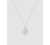 Kit Heath Celeste Zodiac Cancer 18" Necklace | Acotis - Rhodium Plated,Sterling Silver