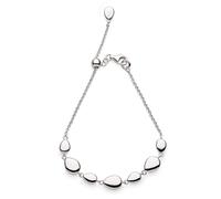 Kit Heath Coast Pebbles Rhodium Plated Linking Pebbles 7" Slider - Sterling Silver / Rhodium Plated