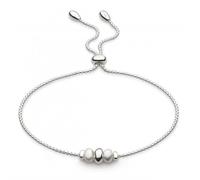 Kit Heath Coast Tumble Sand Toggle Bracelet 70199RP - Modern - Sterling Silver / Rhodium Plated