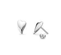 Kit Heath - Desire Cherish Heart Stud Earrings A timeless heart design in Sterling Silver-perfect for treating yourself or gifting a loved one
