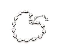 Kit Heath - Desire Kiss Linking Hearts Bracelet Symbolising love and connection, this Sterling Silver bracelet makes a meaningful gift or a personal keepsake