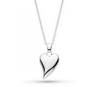 Kit Heath - Desire Cherish Midi Heart Necklace A meaningful heart pendant in Sterling Silver-gift to yourself or share the love with someone dear